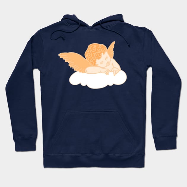 Sleeping Angel Hoodie by KalipsoArt